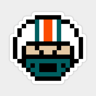 8-Bit Helmet - Miami (Throwbacks) Magnet