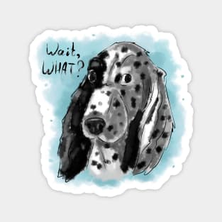 Funny English Setter Magnet