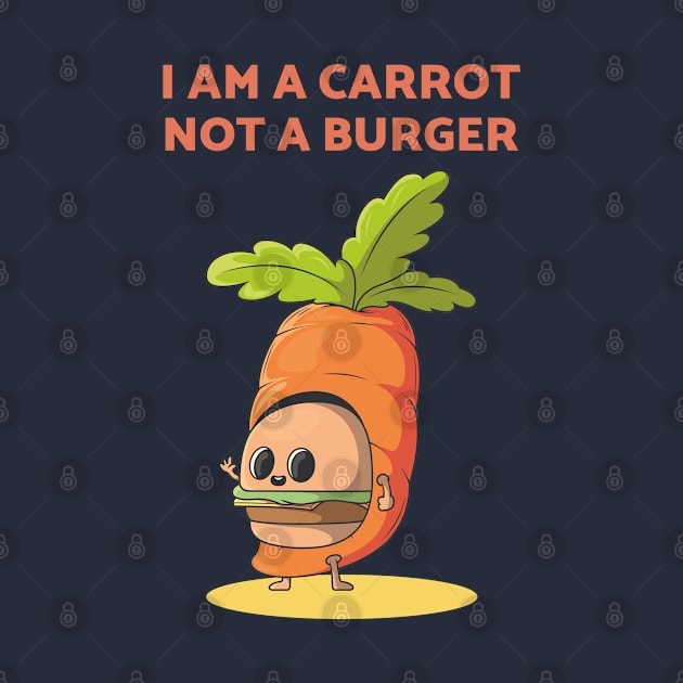 I am a Carrot not a Burger by Sanworld