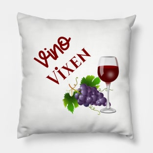 Vino Vixen Wine Lover Pillow