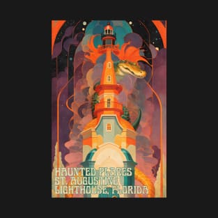 Haunted Places St. Augustine Lighthouse Florida T-Shirt