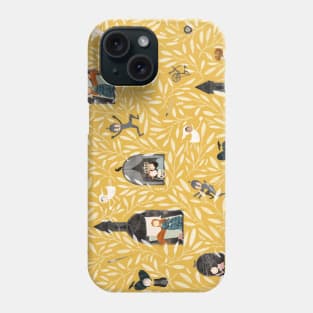 Sleeping Beauty Mustard Phone Case