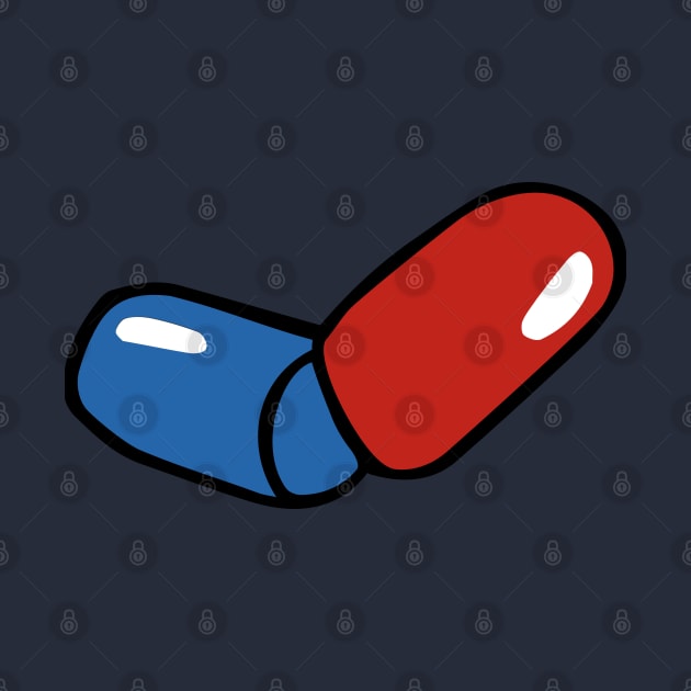 PILL BLUERED by CharlieCreator