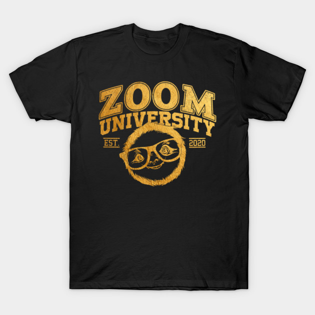 university gold shirt