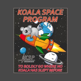 Koala Space Program T-Shirt