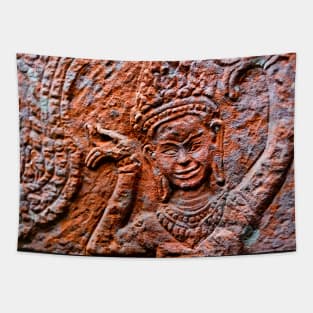 The Khmer stone dancer. Cambodia Tapestry