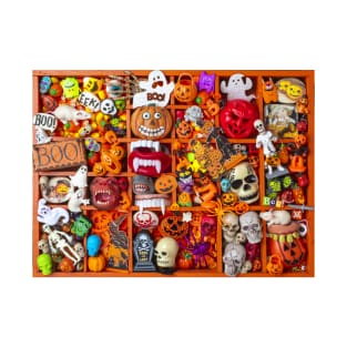 All Halloween Fun Shadow Box Collection T-Shirt