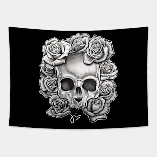 Skull & Roses Tapestry