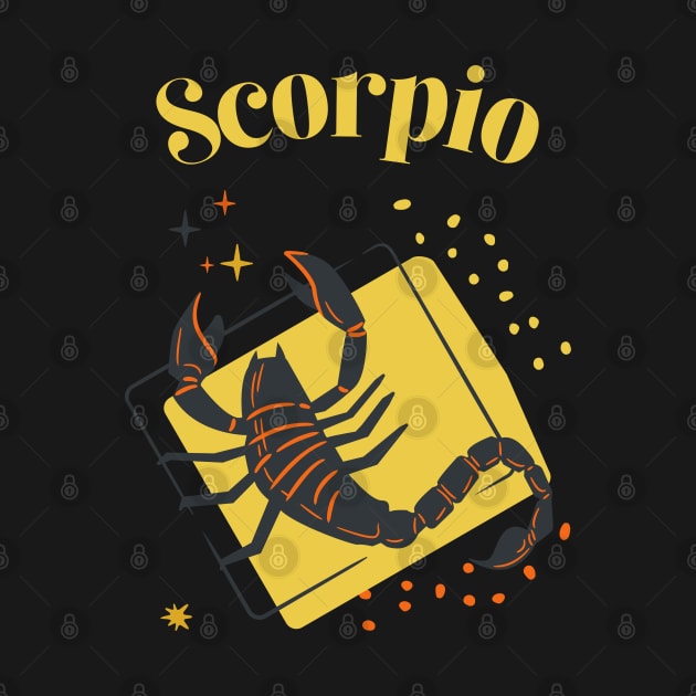 Scorpio Astrology Horoscope Zodiac Sign by Elysian Alcove