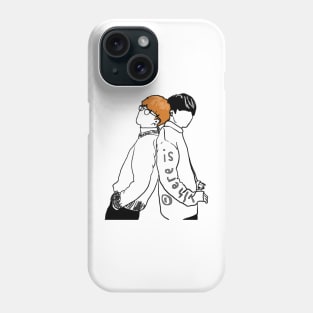 Jimin and Jungkook Jikook Lineart Phone Case