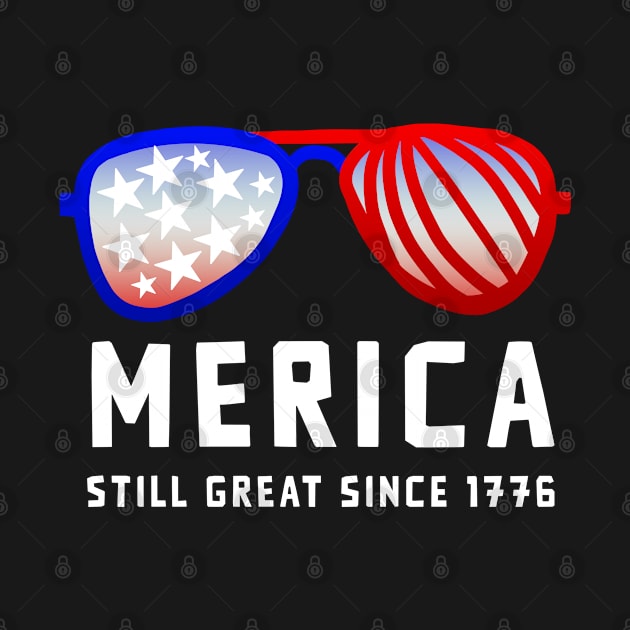 Merica 4th of July Shades Design 2 by Eyanosa