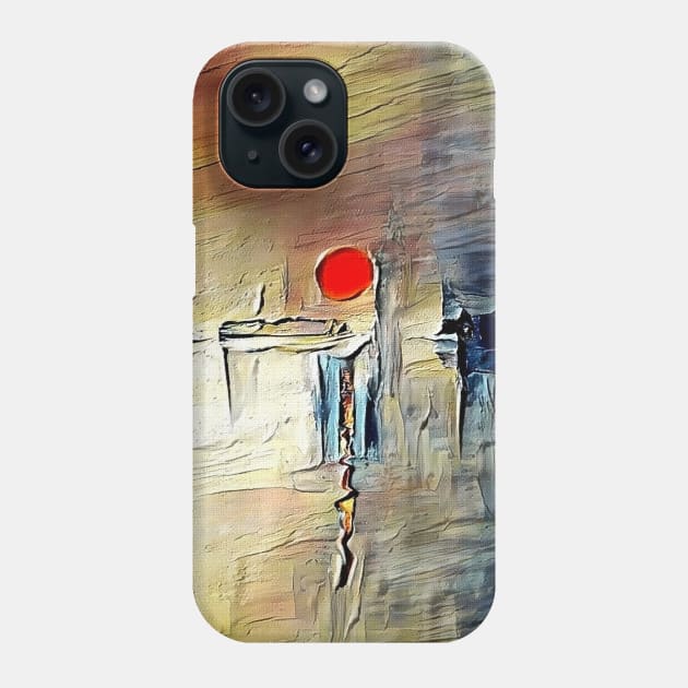 Red sunset Phone Case by rolffimages