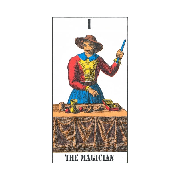 Tarot Card - The Magician by babydollchic