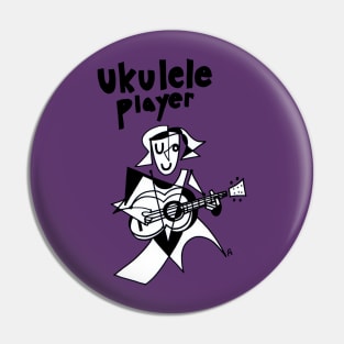 Ukulele Player (Female) by Pollux Pin