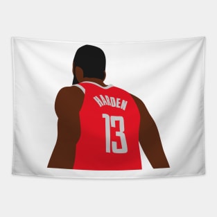 James Harden Number Tapestry