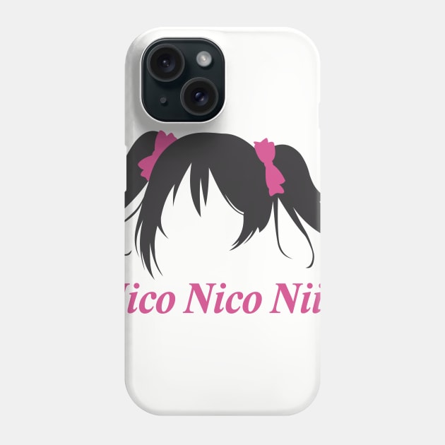 Nico Nico Nii! Phone Case by TintPrinted