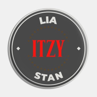 Itzy Lia stan logo Pin