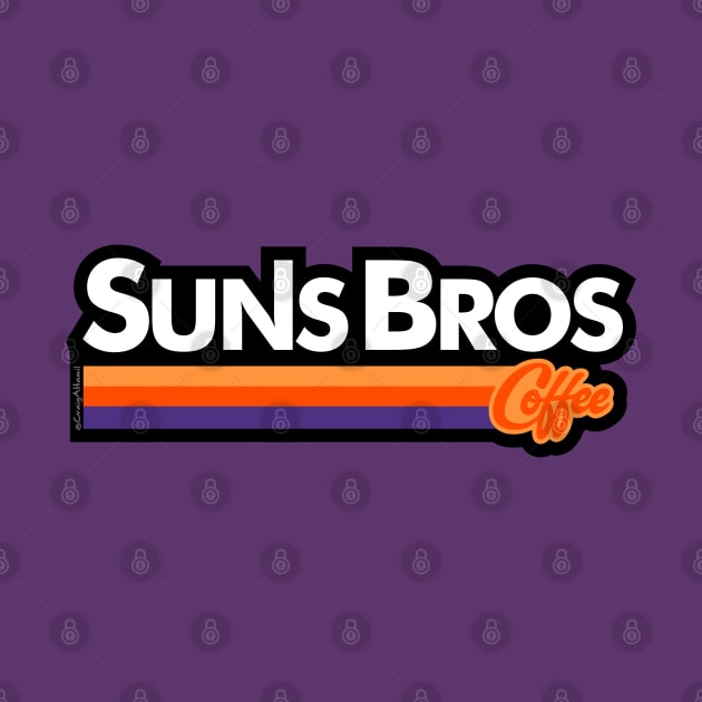 Phoenix Suns Dutch Bros Coffee - Dark by CraigAhamil