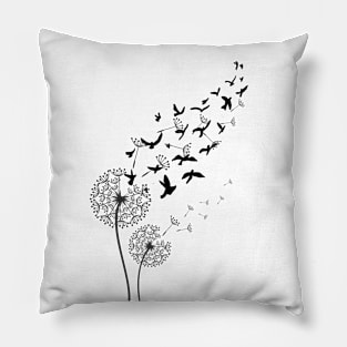 Dandelion Flock Pillow