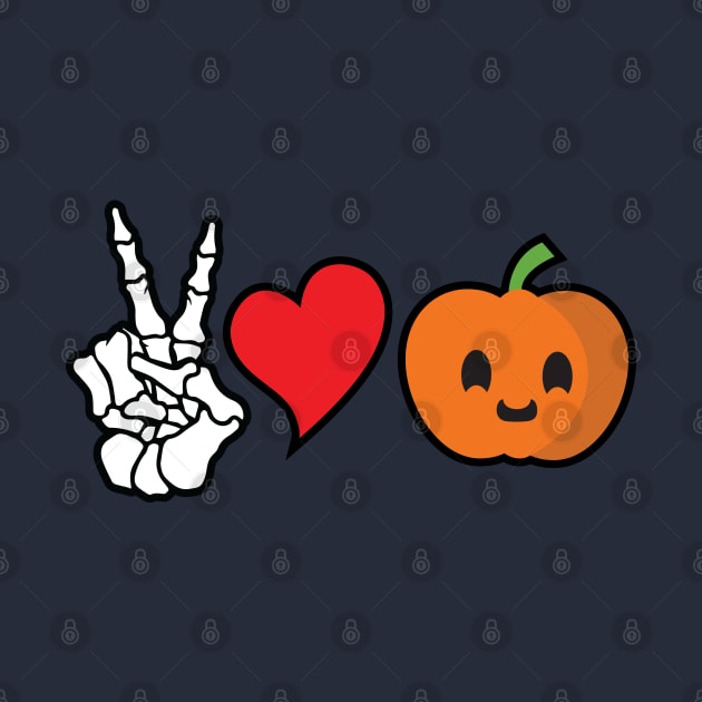 Peace Love Pumpkin by stuffbyjlim