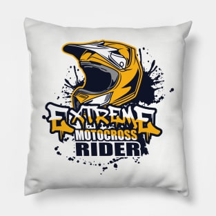 EXTREME MOTOCROSS RIDER Pillow