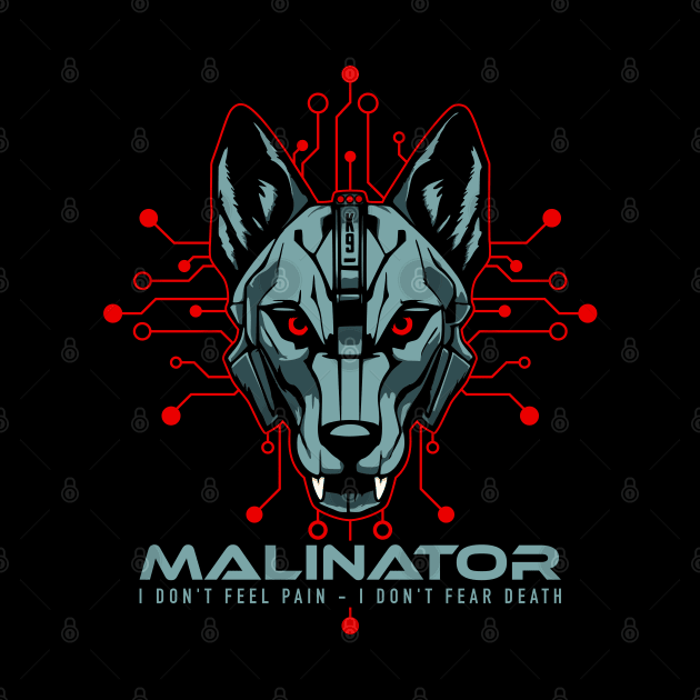 Belgium Malinois- Malinator by Garment Monkey Co.