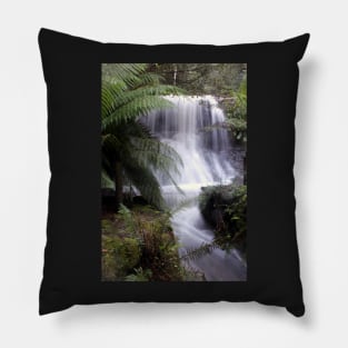 Silver Falls, Hobart, Tasmania Pillow