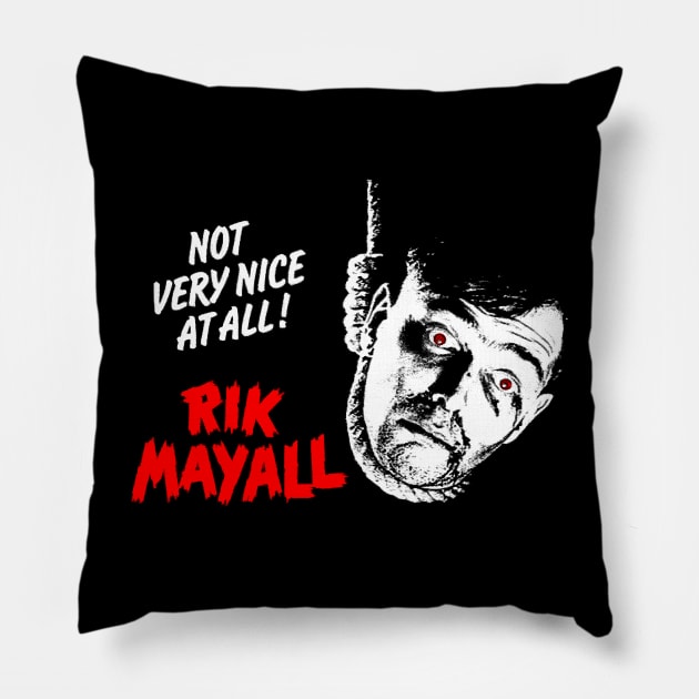 The Young Ones - - Rik Mayall Pillow by DankFutura