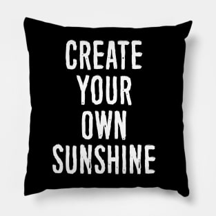 Create Your Own Sunshine Pillow