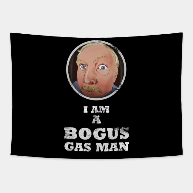 Bogus Gas Man Tapestry by Nik Afia designs