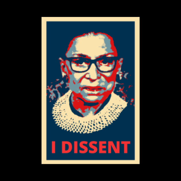 I dissent notorious RBG - Ruth Bader Ginsburg Rbg - Mask | TeePublic