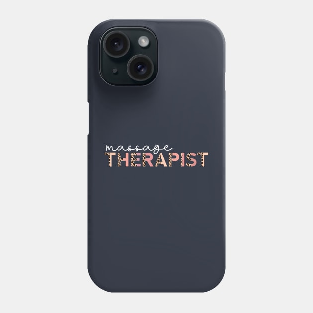Massage Therapist Phone Case by TheDesignDepot