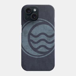 Atla Tapestry 4 - Flag of the Water Tribe (North) Phone Case