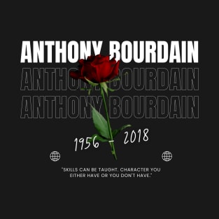 Anthony Bourdain // Flower T-Shirt