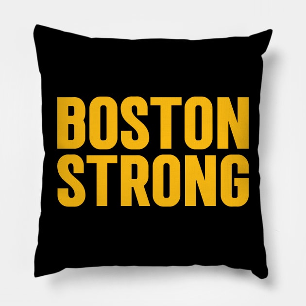Boston Strong v9 Pillow by Emma