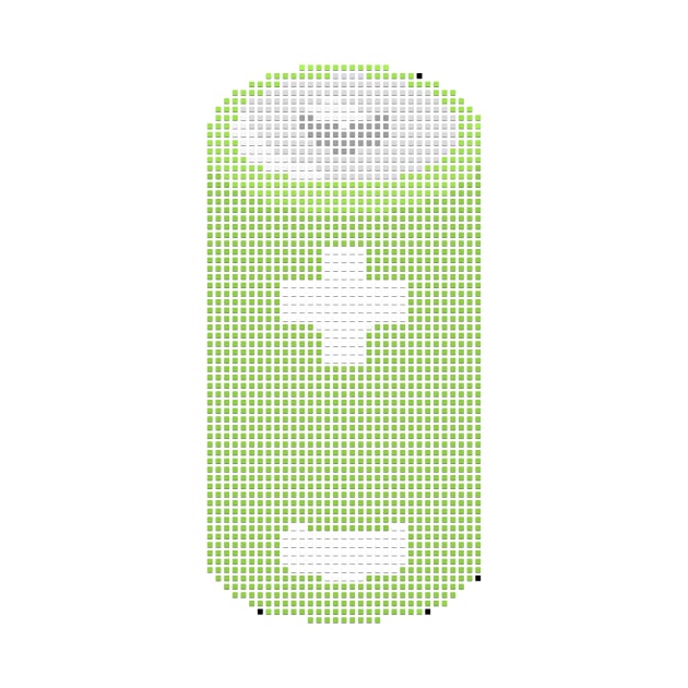 Emoji Pixel Art Battery by Pixel4Art