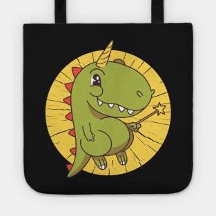 T-Rex unicorn gift idea Tote