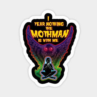 Mothman Is With You (V2) Magnet