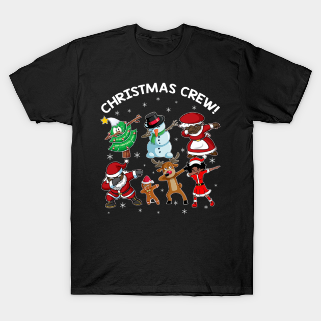 Black Santa Claus Shirt African American Christmas Crew Gift - Black Santa Claus African America - T-Shirt