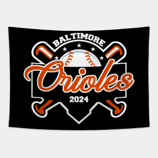 Orioles Baseball Tapestry