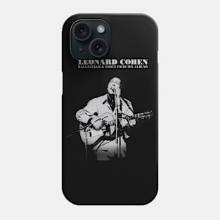 Leonard Cohen // Retro Style Design Phone Case