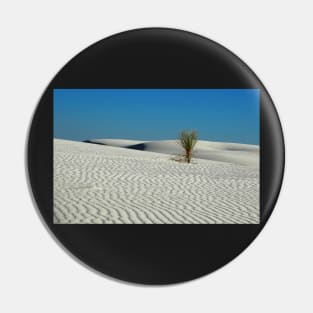 Lonely Yucca at White Sand Dunes Pin