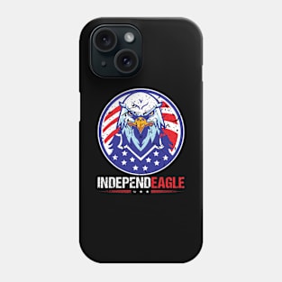 Independeagle 4th Of July Eagle Phone Case