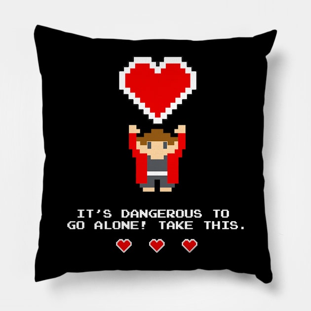 Take This Heart! Pillow by Boots
