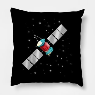 satellite and stars Pillow