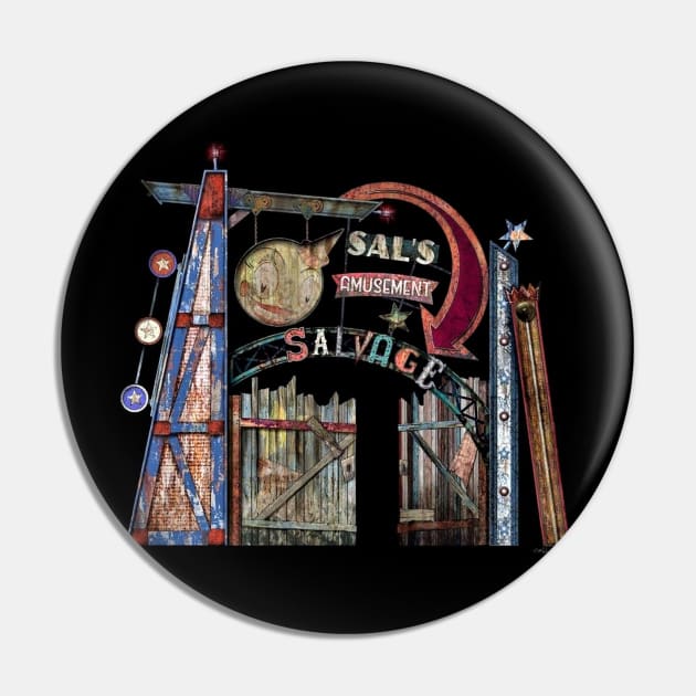 Sal's Amusement Salvage Pin by SoggyCheeseFry