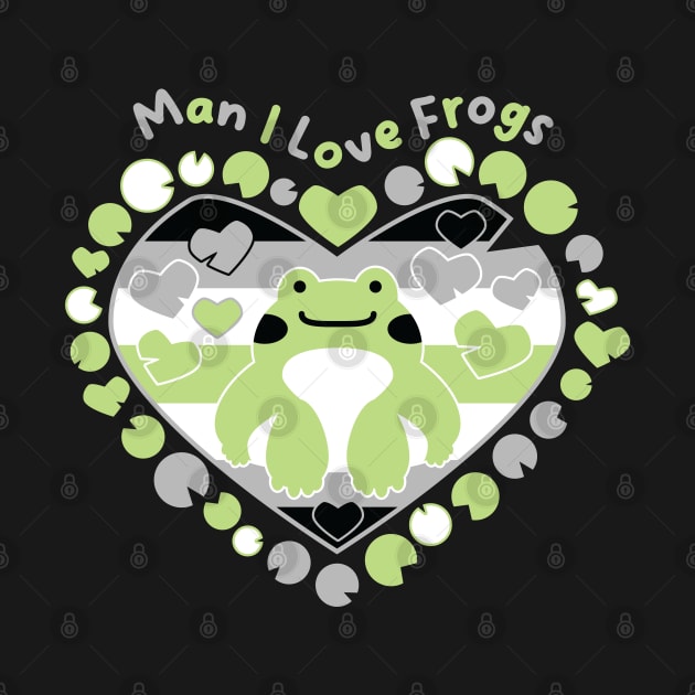 Man I Love Frogs [agender] by deadbeatprince typography