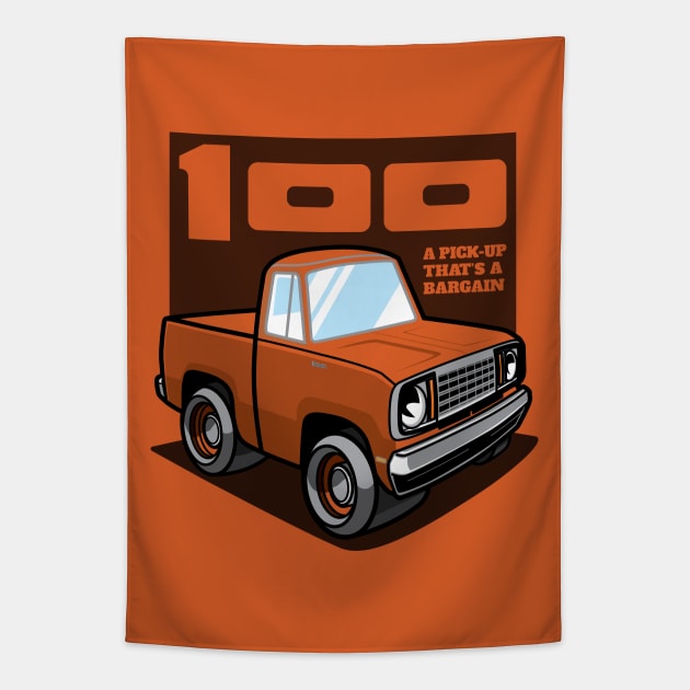 Chrome Yellow - D-100 (1978) Tapestry by jepegdesign