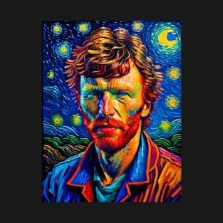 Steve Winwood at starry night T-Shirt