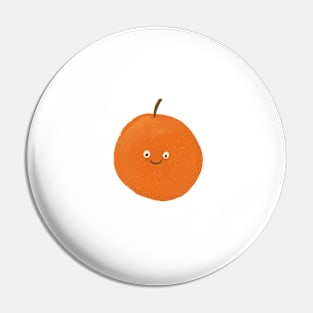 Kawaii Orange Pin